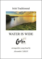 Water is wide Concert Band sheet music cover